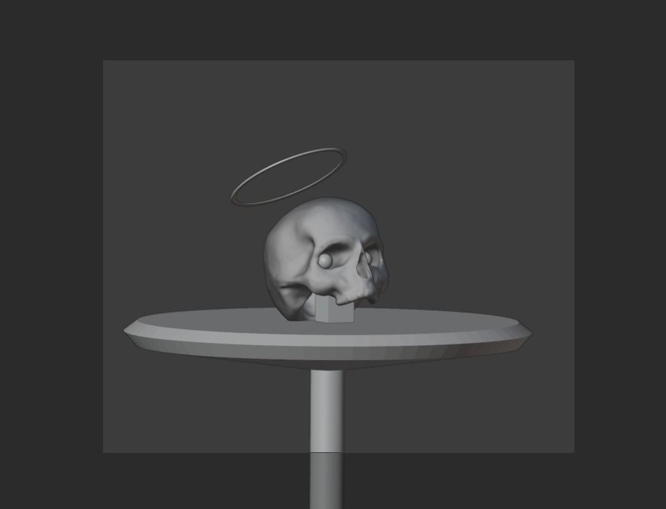 Resurrect skull Free 3D model_1