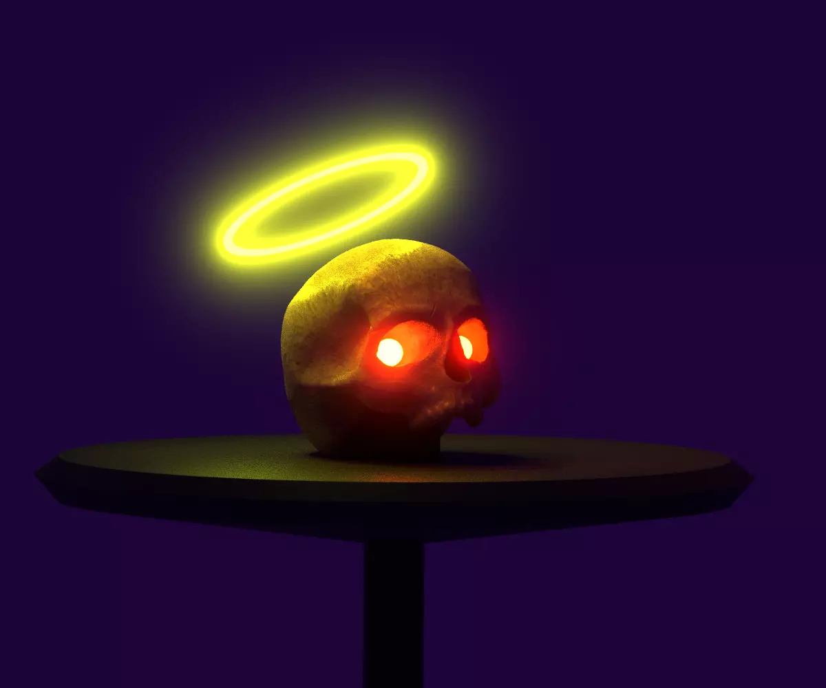 Resurrect skull Free 3D model_0