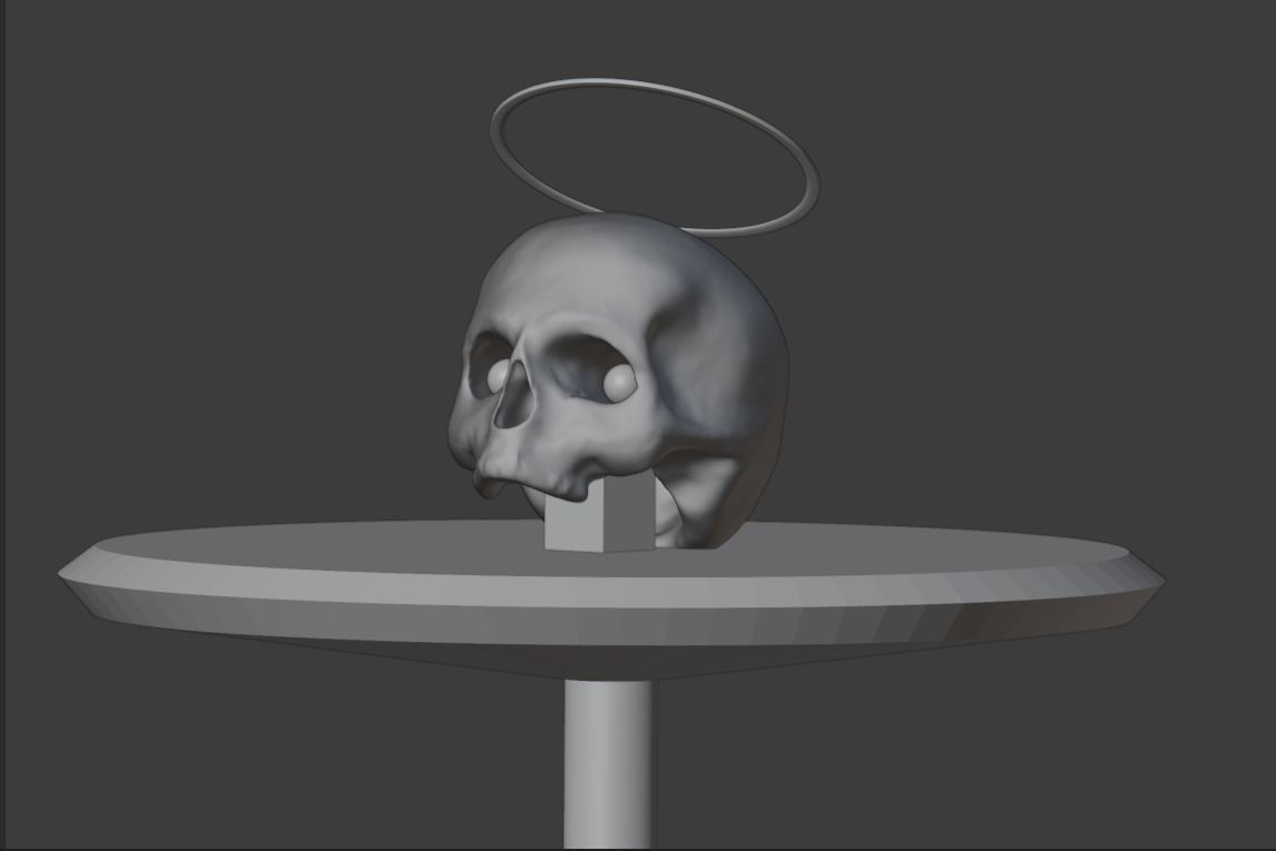 Resurrect skull Free 3D model_2
