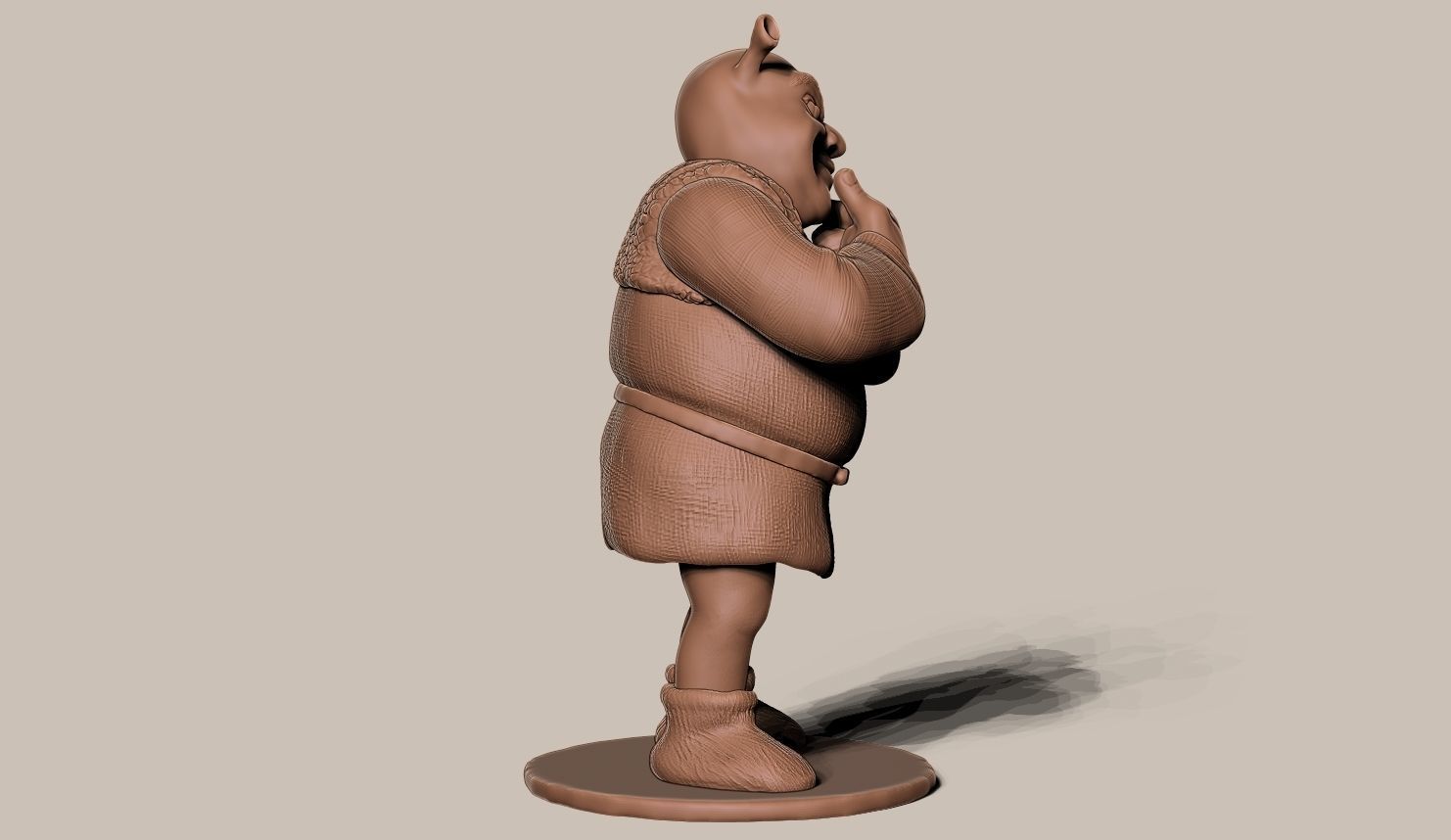 SHREK 3d model figurine 3D print model_2