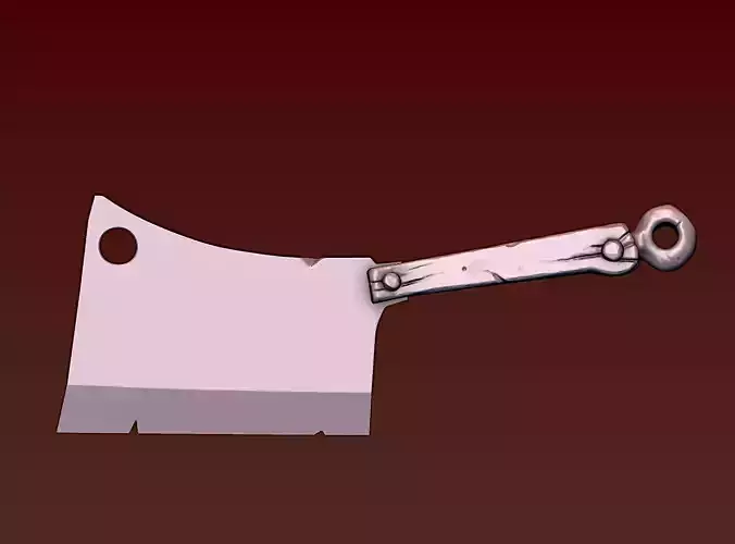 Butcher Cleaver 3D print model