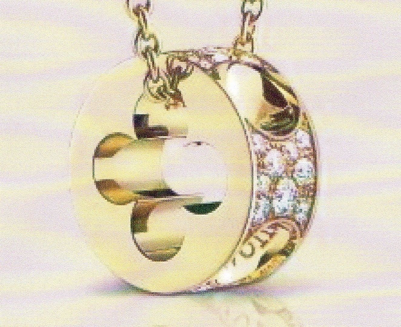 YD303 christian louboutin fleur de lis pendant 3D print model_1