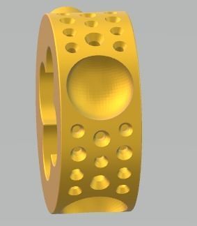 YD303 christian louboutin fleur de lis pendant 3D print model_16