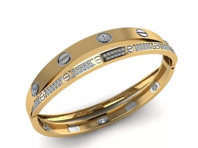 Bracelet 3D print model_0