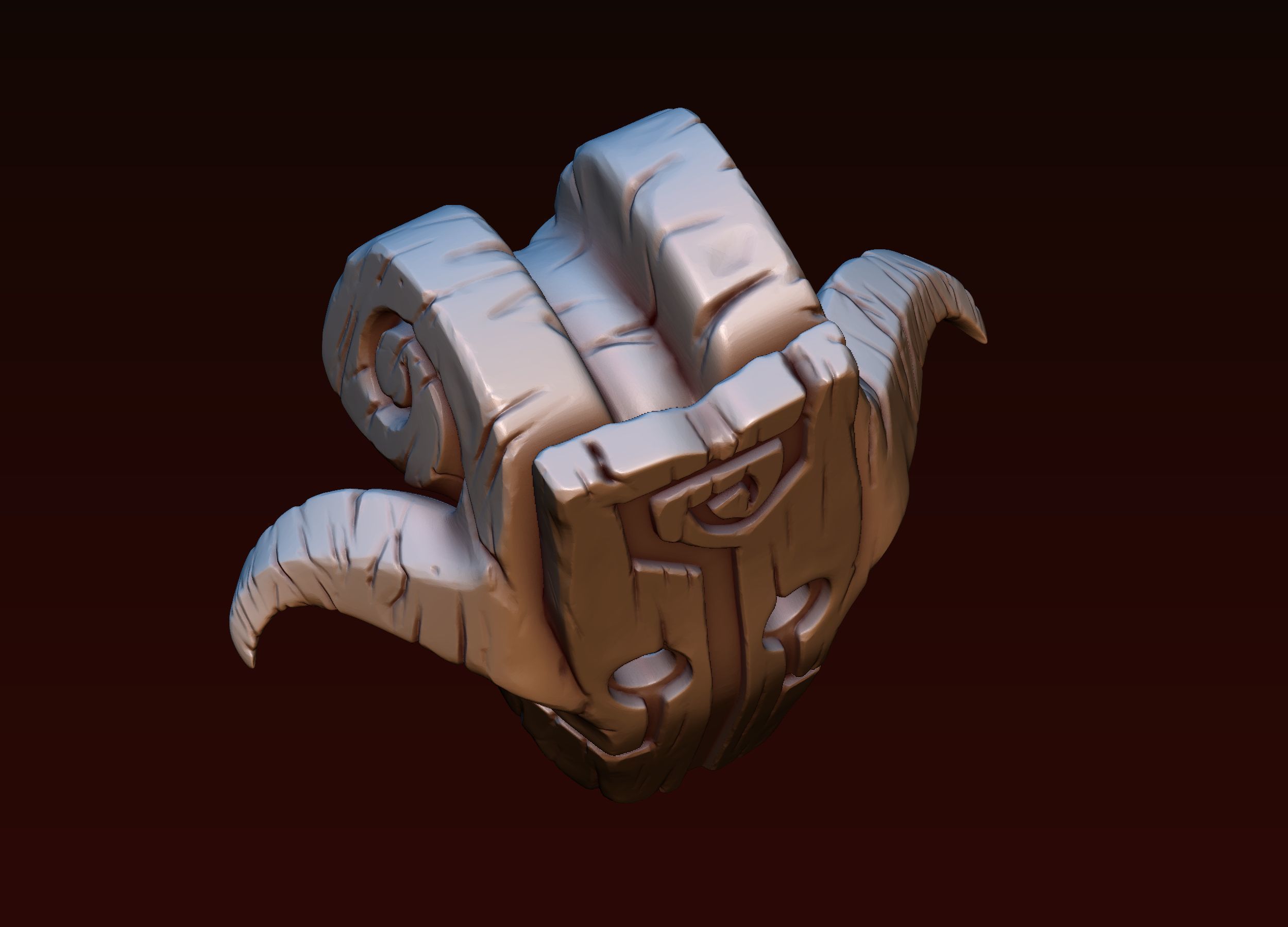 Juggernaut Mask 3D print model_11