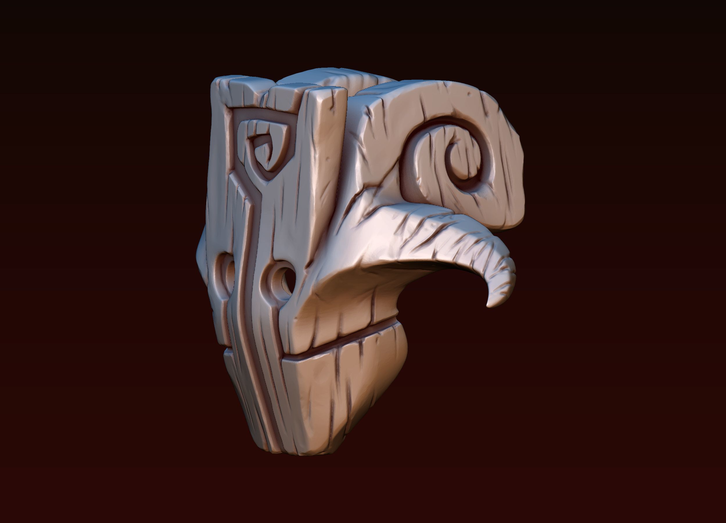 Juggernaut Mask 3D print model_1