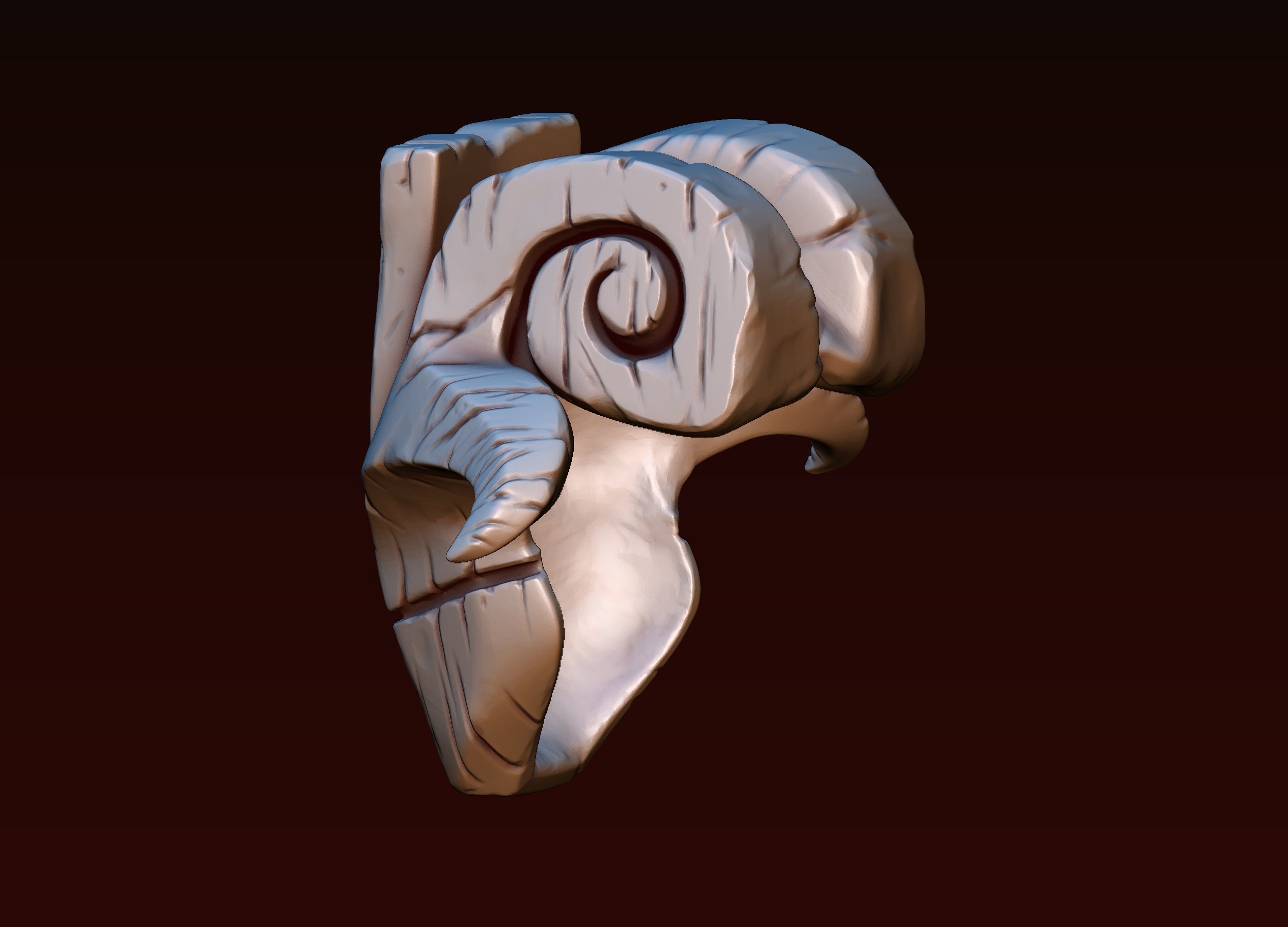 Juggernaut Mask 3D print model_3