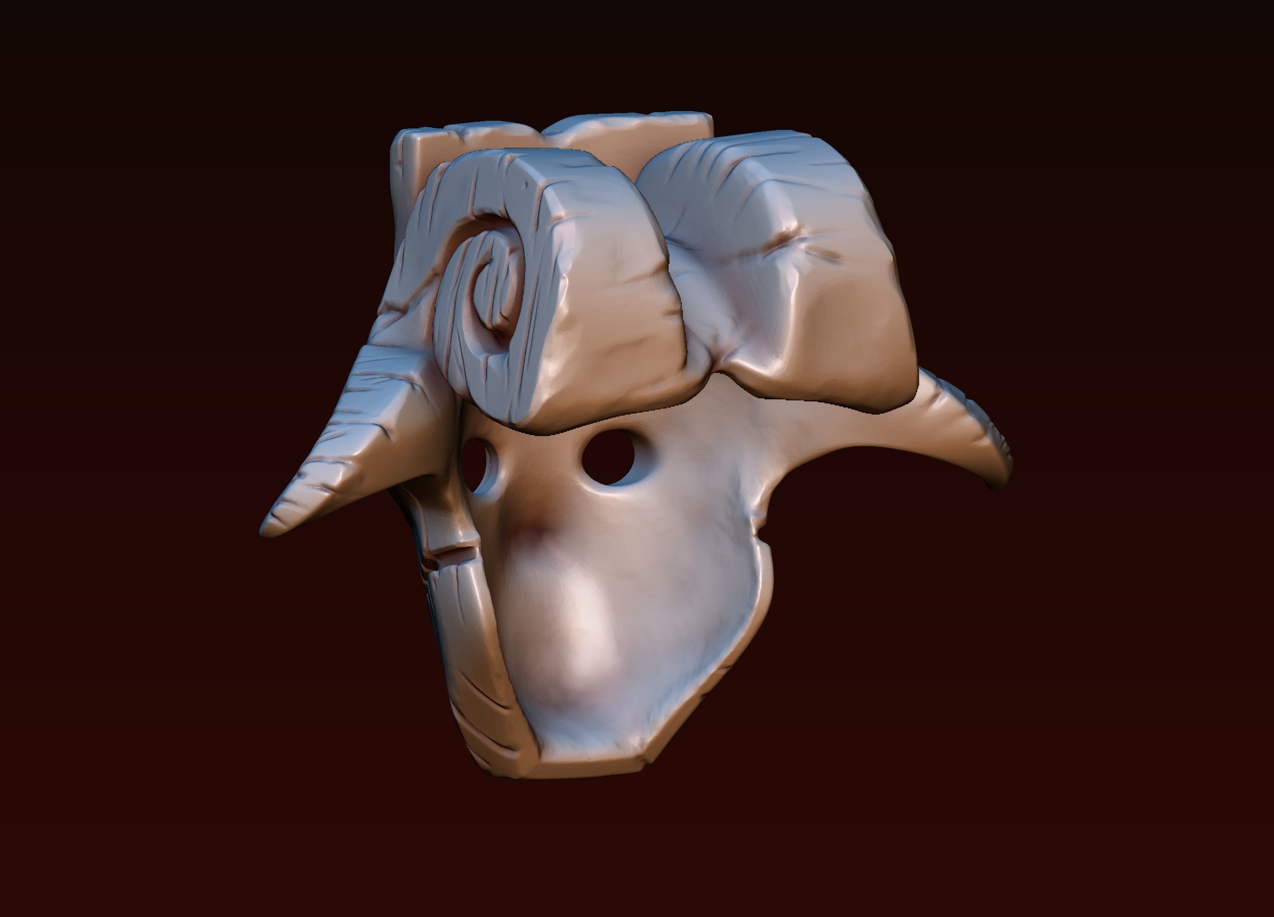 Juggernaut Mask 3D print model_4