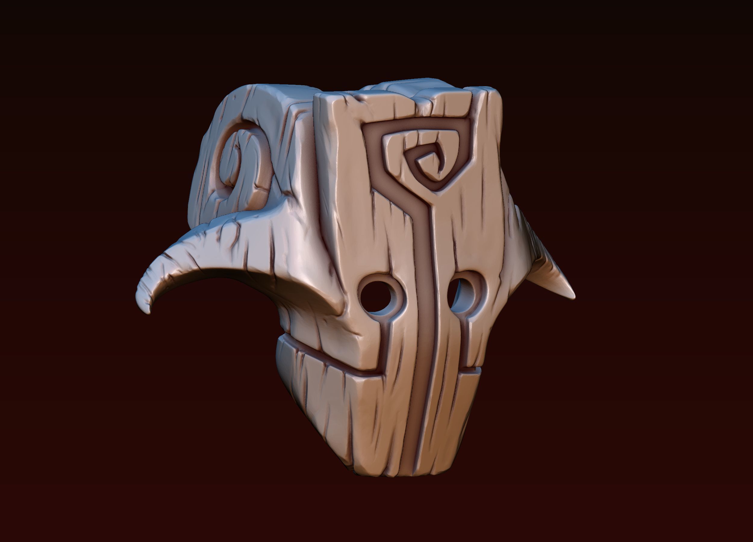 Juggernaut Mask 3D print model_9