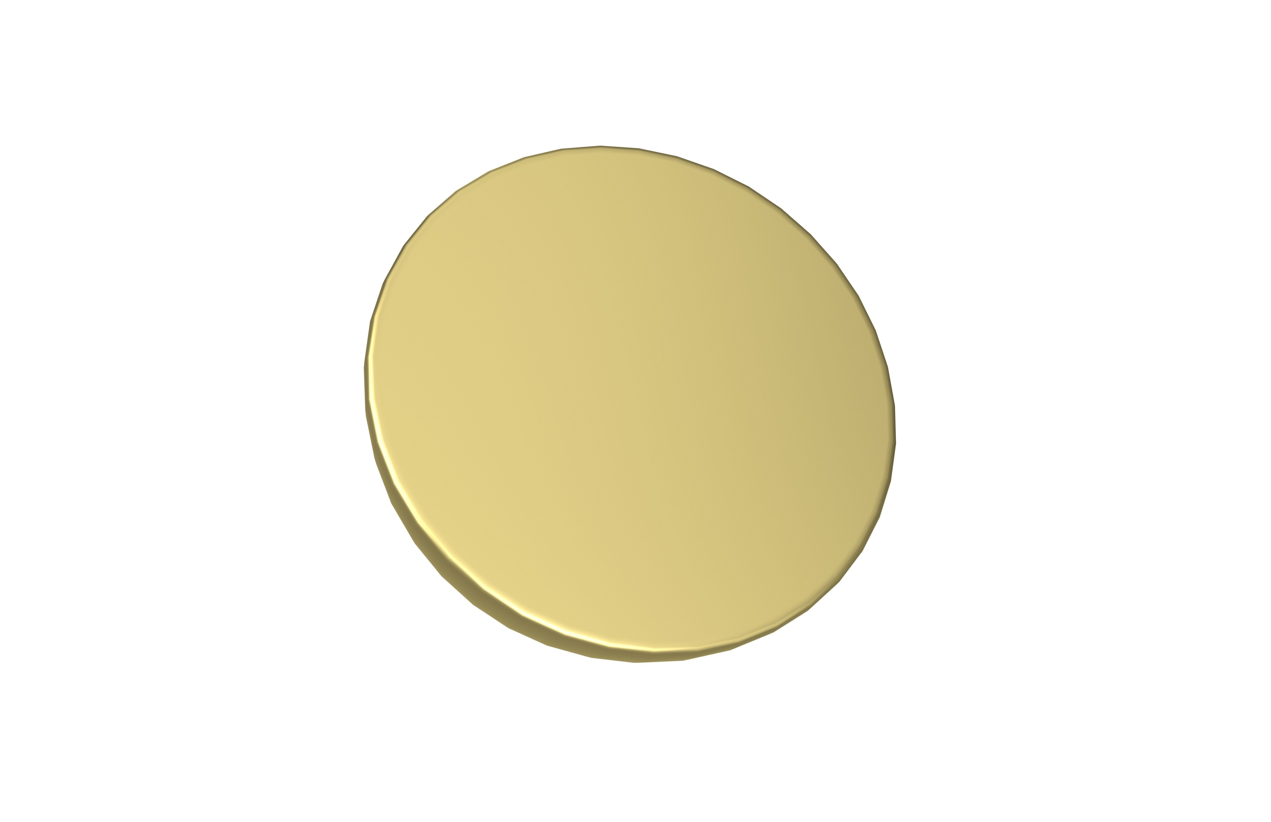 Half Sphere Geometric Shape v1 001 Low-poly 3D model_1