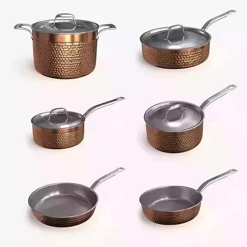 Stainless Steel Cookware Pan Collection 