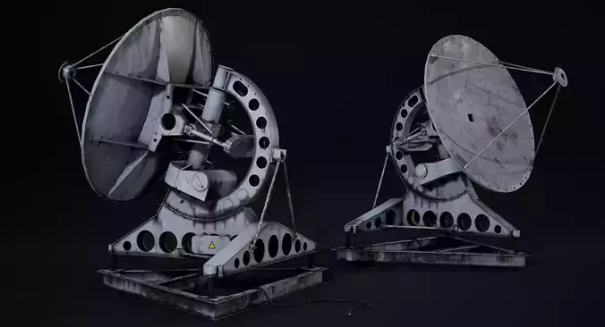 Abandoned USSR radiotelescope