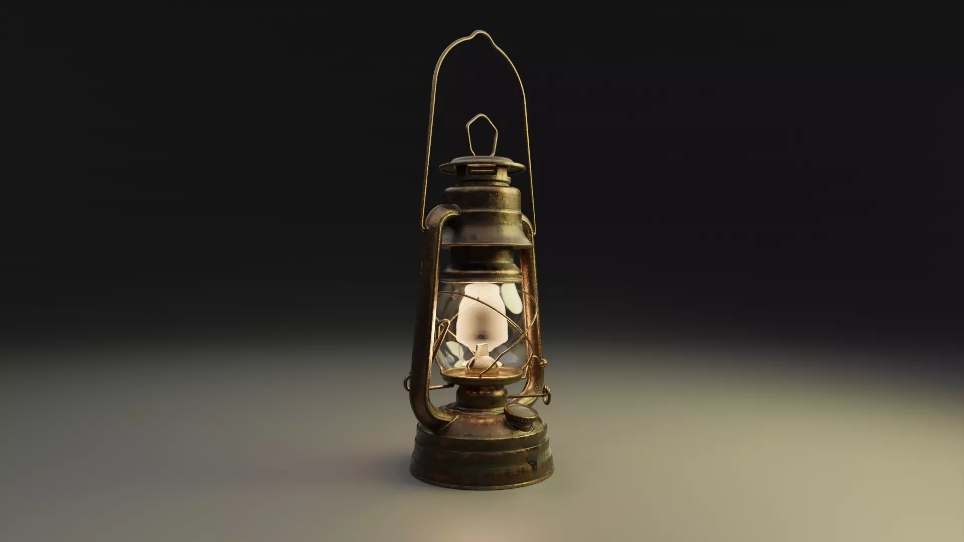 lantern lamp 3D model