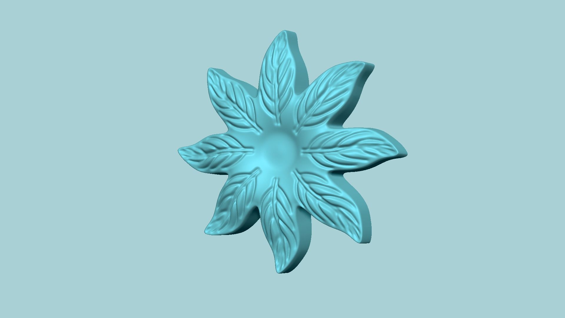 Tropicalia Flower - Molding Arrangement Foundry Craft 3D print model_9