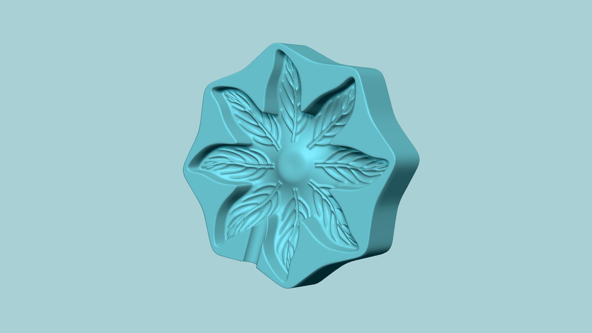 Tropicalia Flower - Molding Arrangement Foundry Craft 3D print model_16