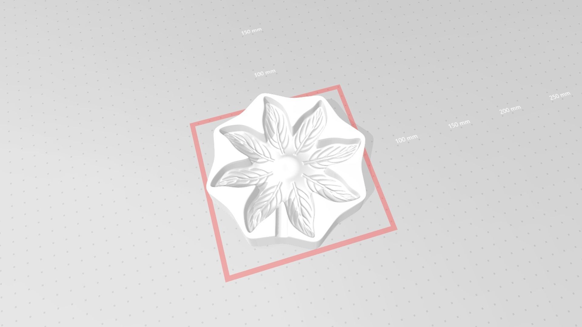 Tropicalia Flower - Molding Arrangement Foundry Craft 3D print model_18