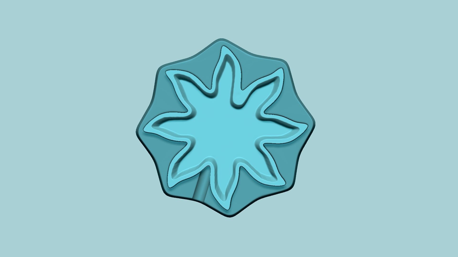 Tropicalia Flower - Molding Arrangement Foundry Craft 3D print model_6