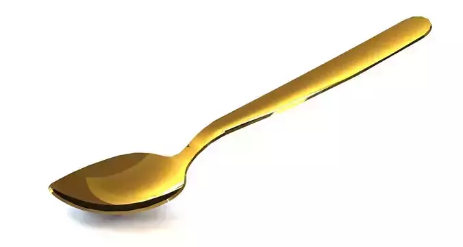Spoon golf club with handle 3D print model