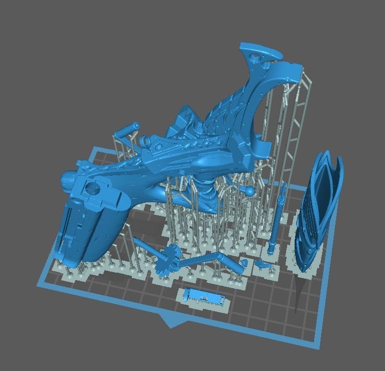 Runes weapons collection 3d print _18