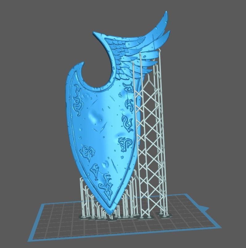 Runes weapons collection 3d print _16