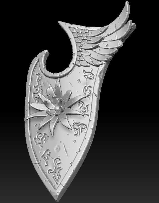 Runes weapons collection 3d print _17