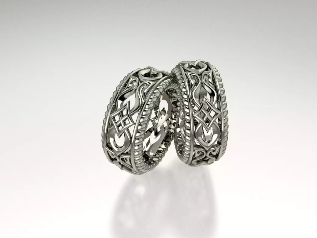 Ring crafted with lots of details and lots of perfection 3D print model_0