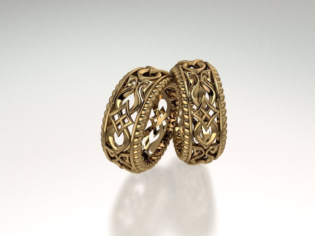 Ring crafted with lots of details and lots of perfection 3D print model_1
