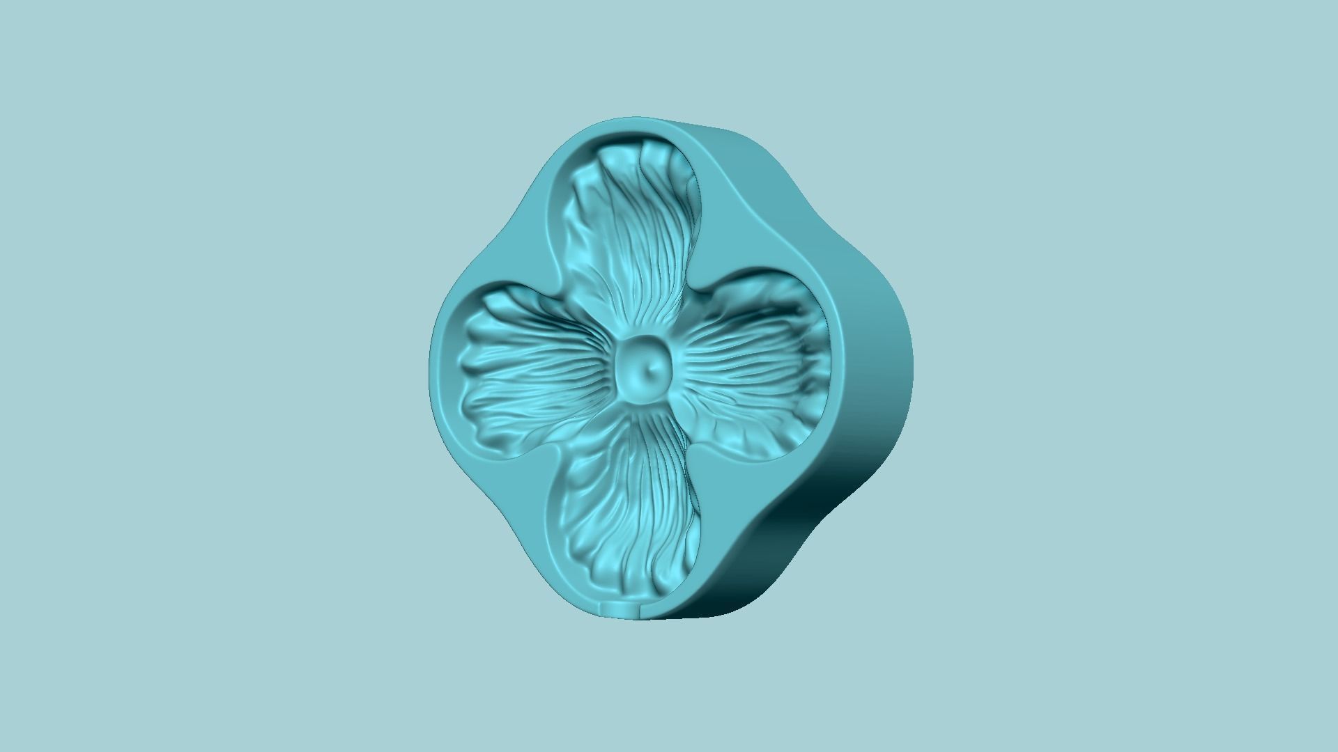 Baiana Flower - Molding Arrangement Foundry Craft 3D print model_16