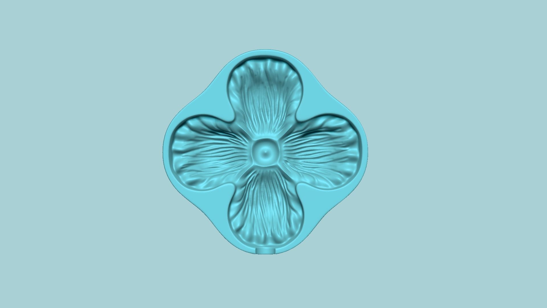 Baiana Flower - Molding Arrangement Foundry Craft 3D print model_15