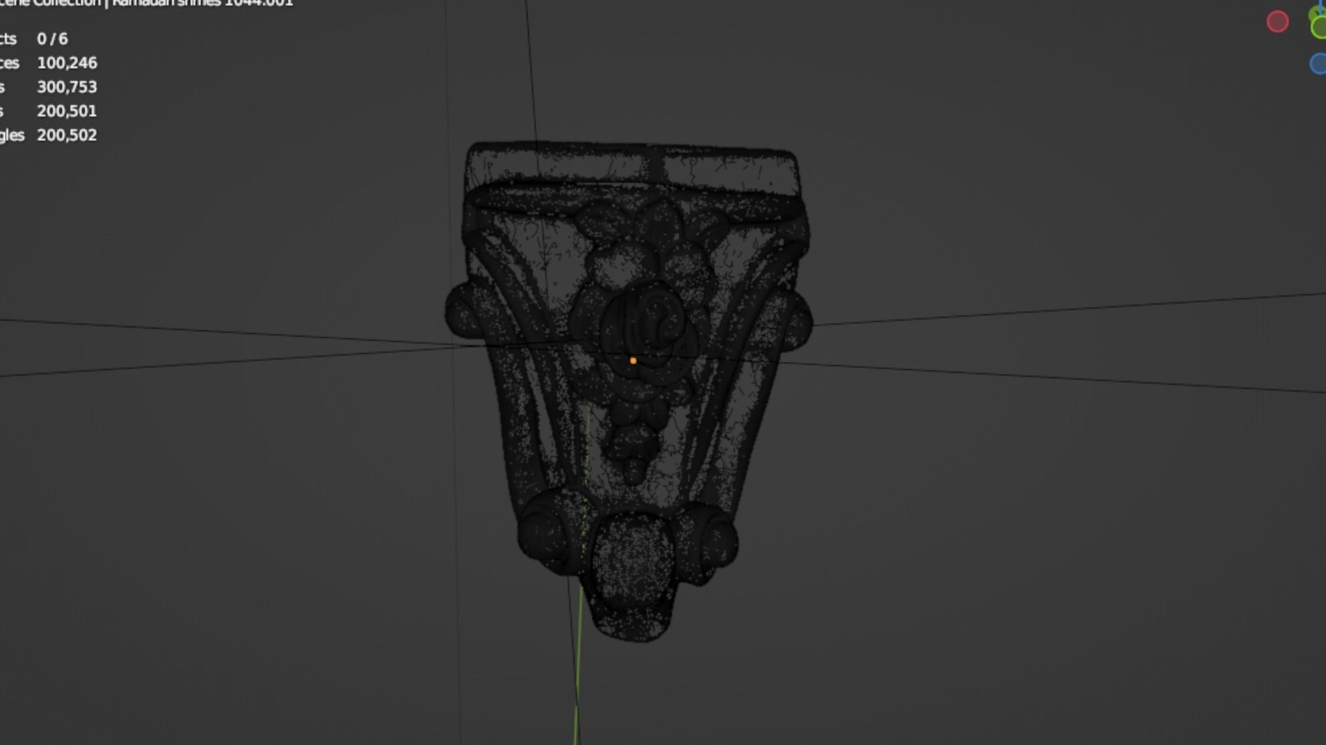 CNC table leg furniture 07 3D print model_5