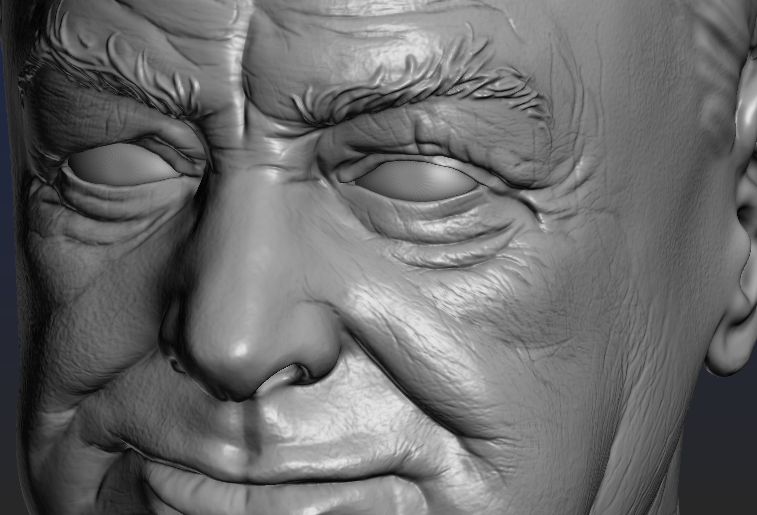 Churchill Head 3D print model_19