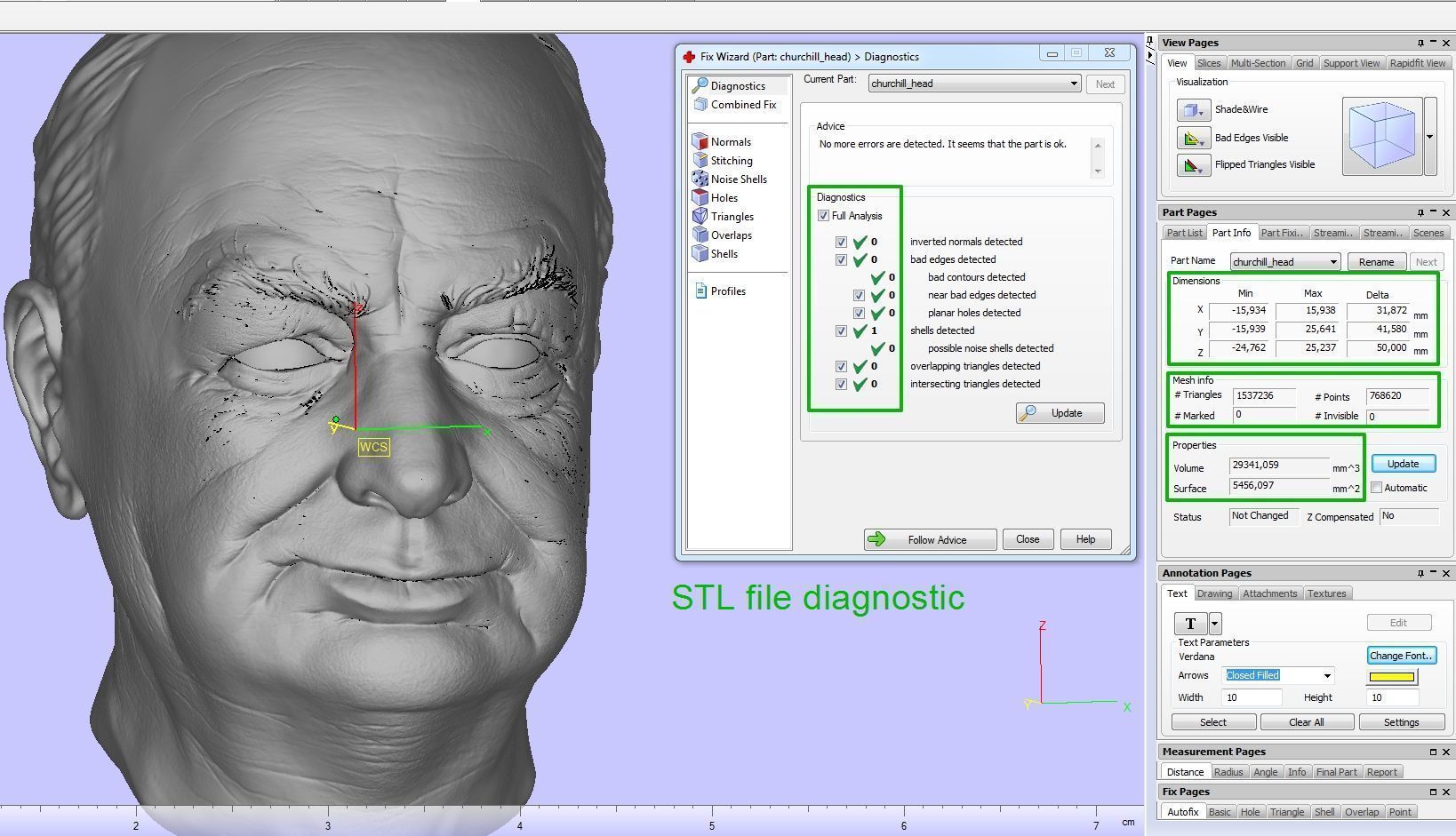 Churchill Head 3D print model_21