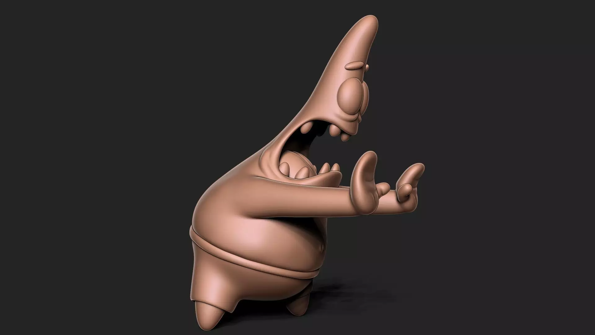 Patrick Star 3D print model