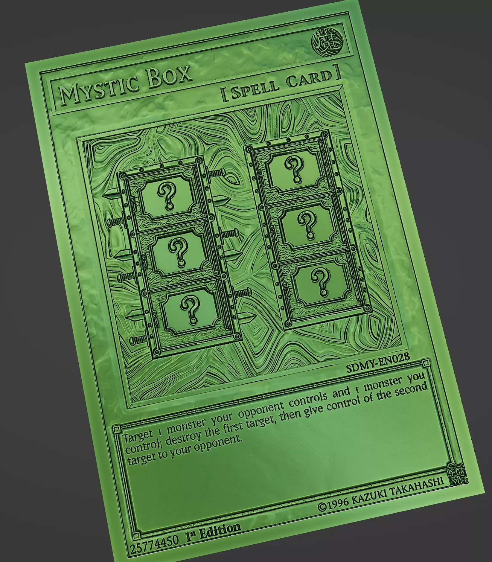 mystic box - yugioh 3D print model