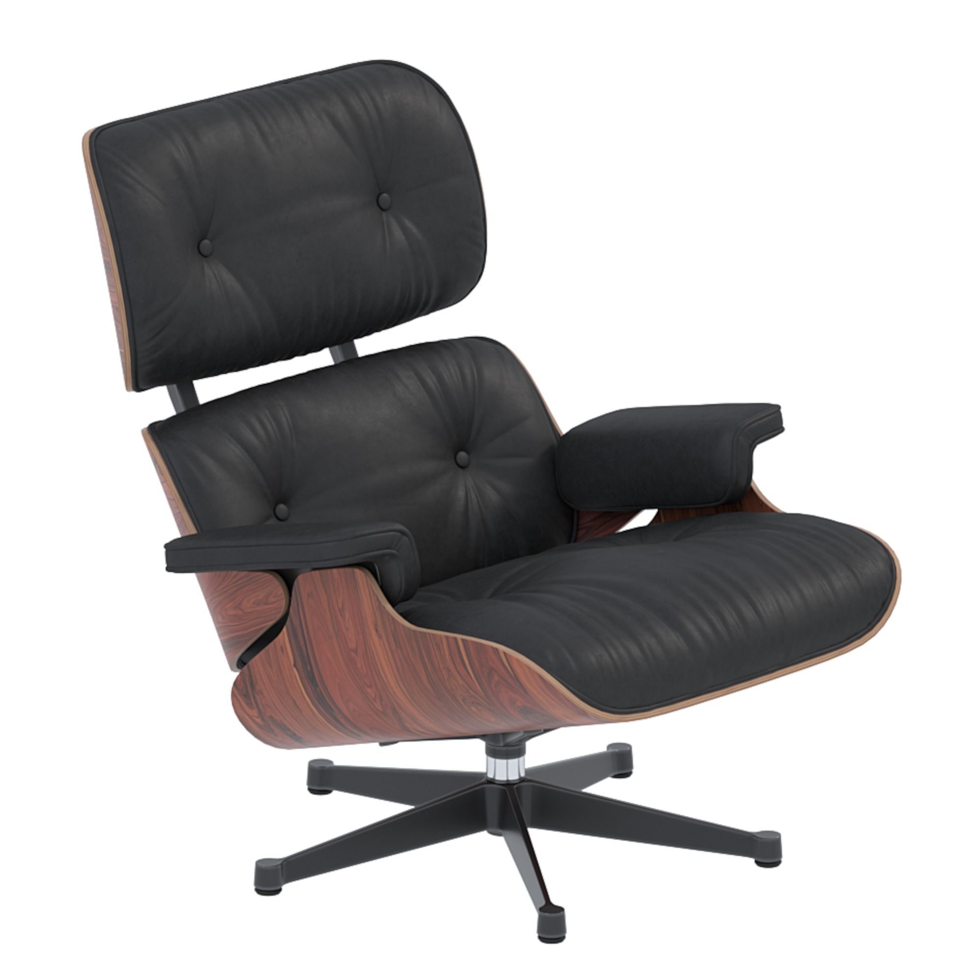 Lounge Armchair 3D model_2