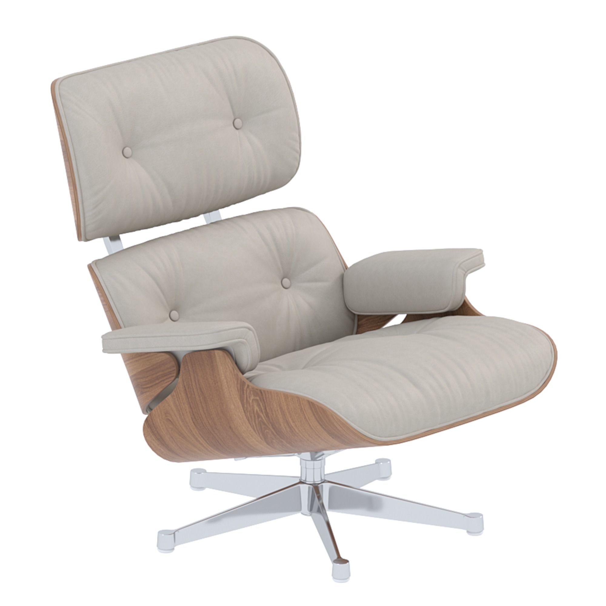 Lounge Armchair 3D model_1