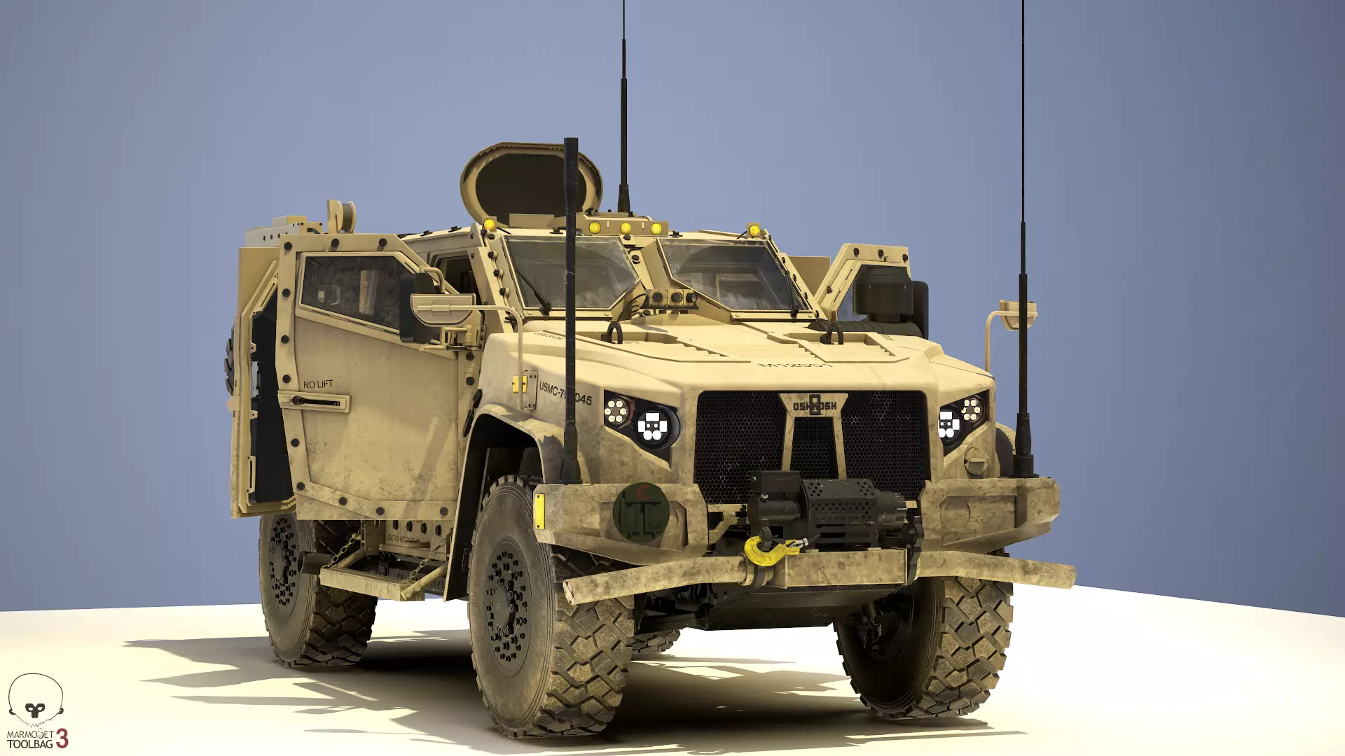 Jltv Oshkosh 3D model_0