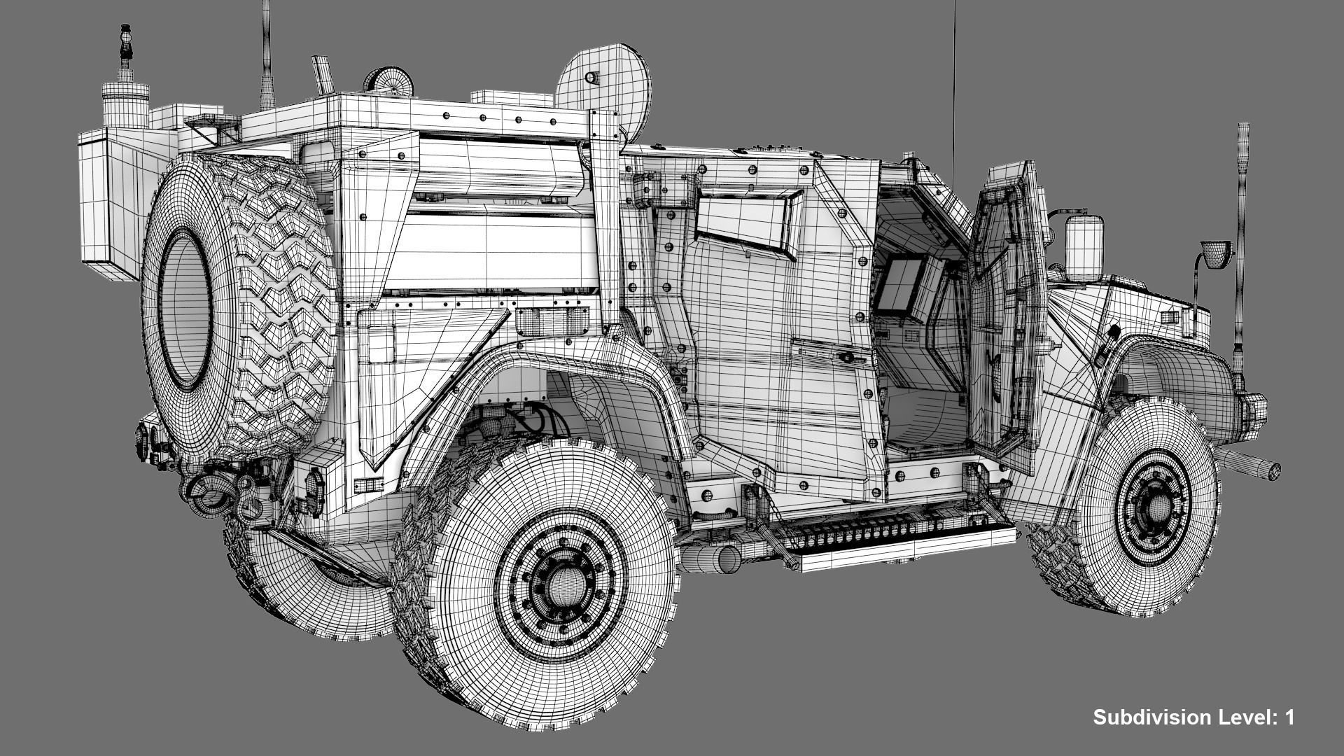 Jltv Oshkosh 3D model_26