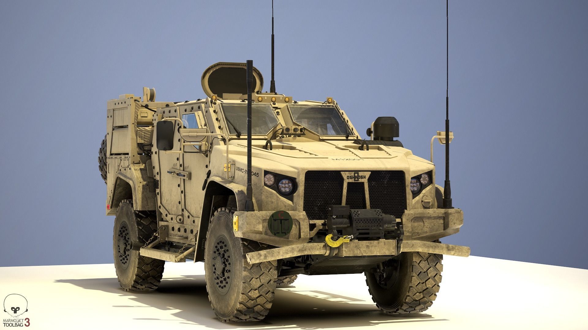 Jltv Oshkosh 3D model_1