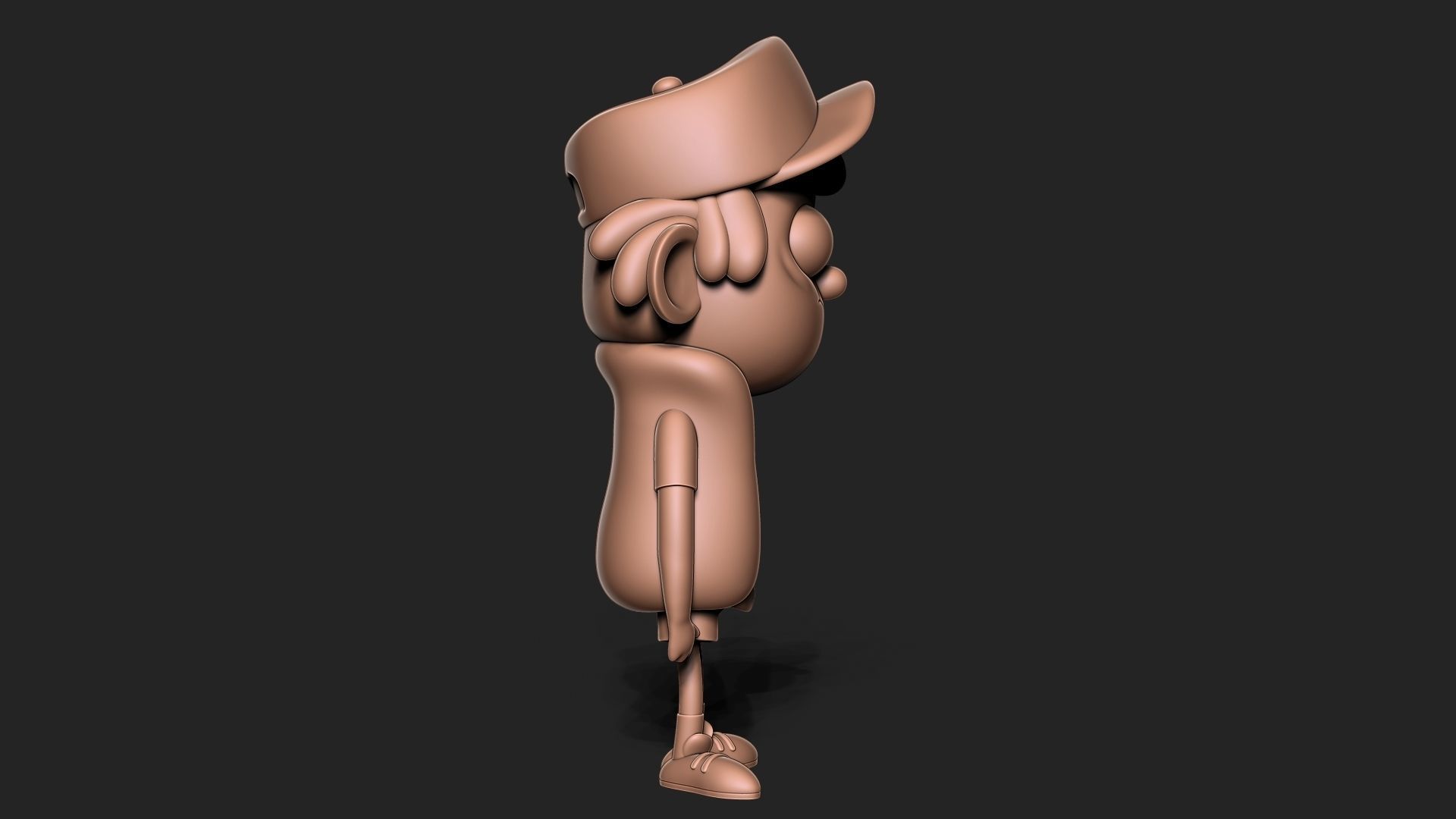 Dipper Gravity Falls 3D print model_5