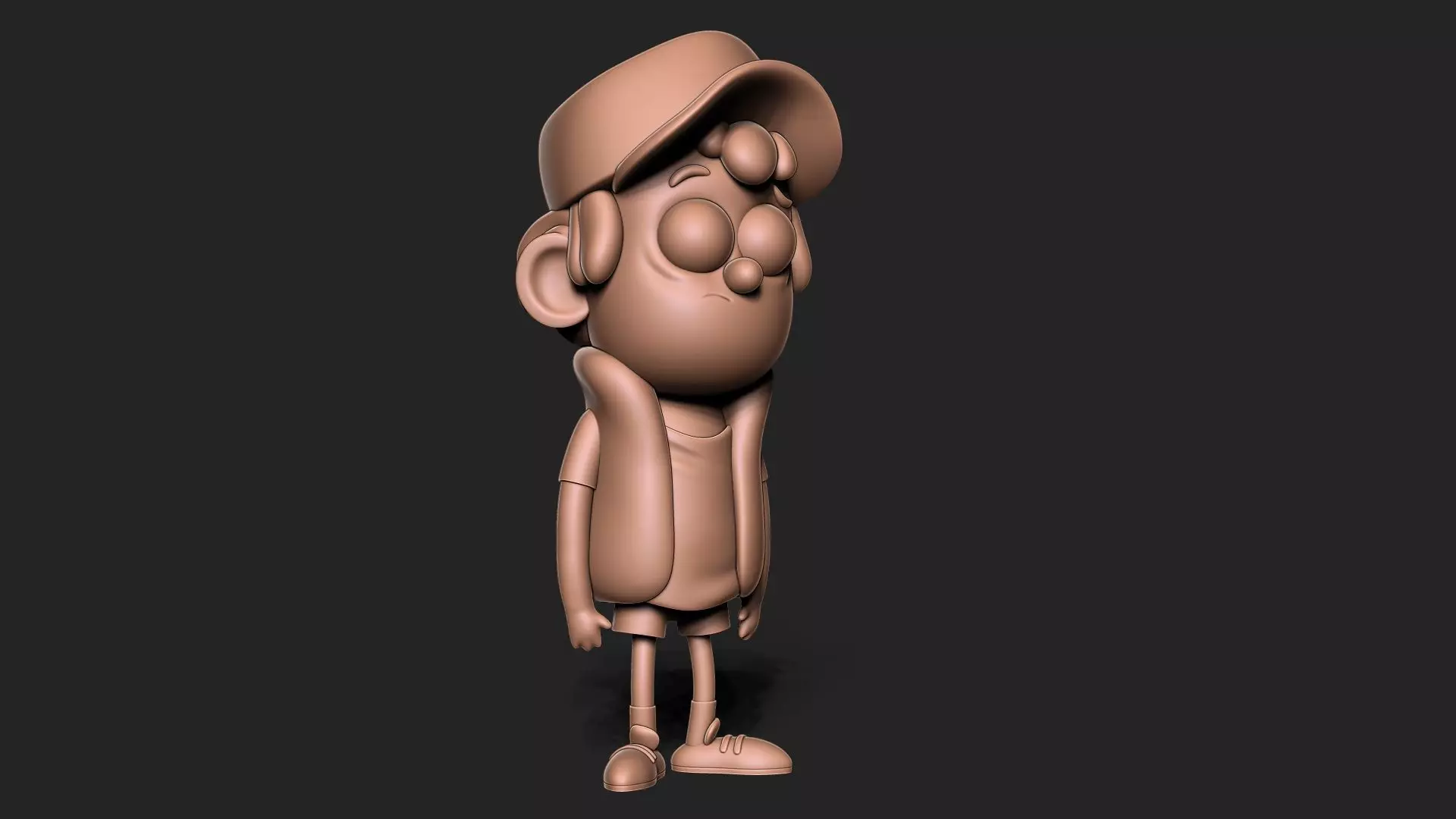 Dipper Gravity Falls 3D print model_0
