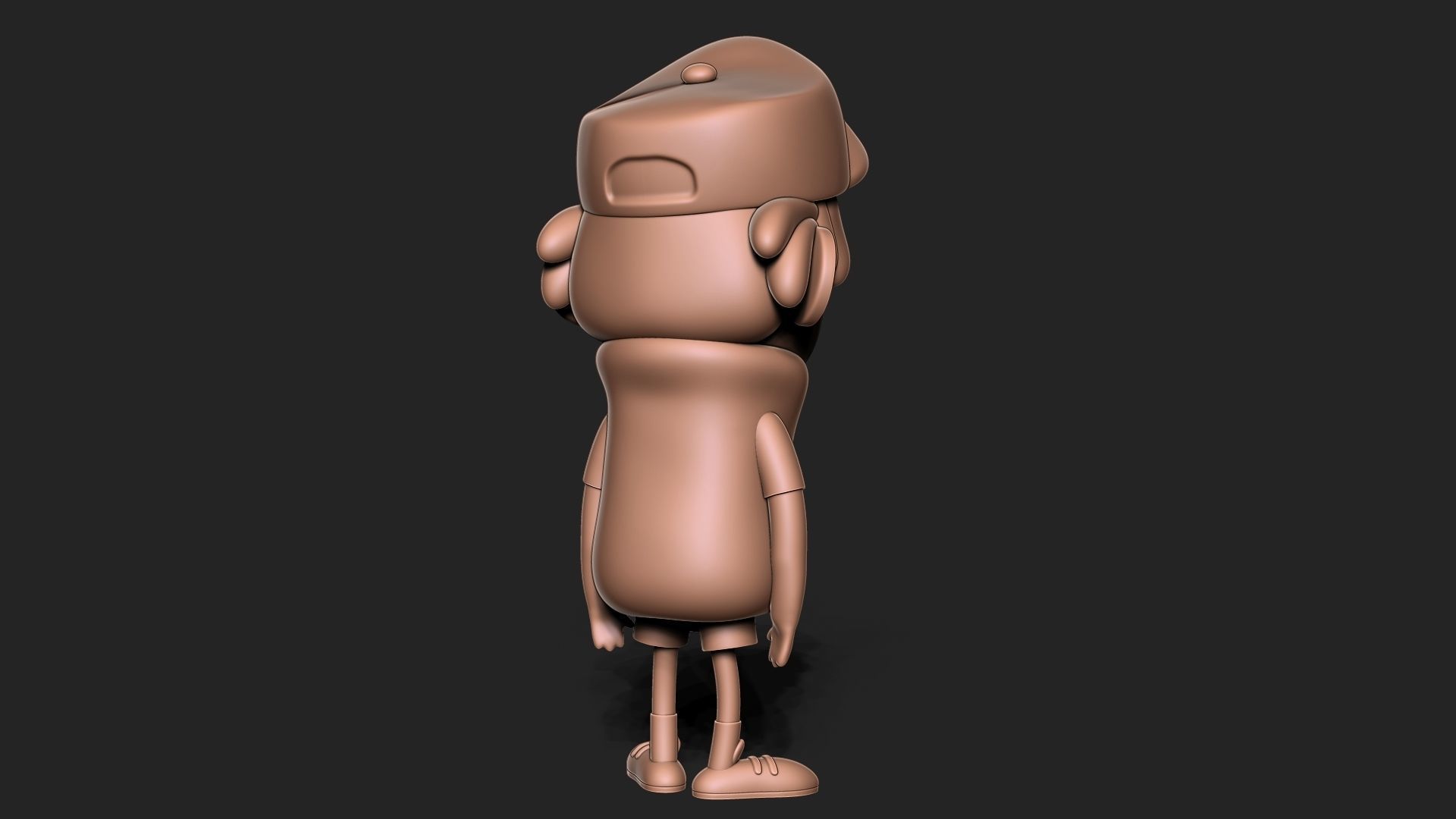 Dipper Gravity Falls 3D print model_6