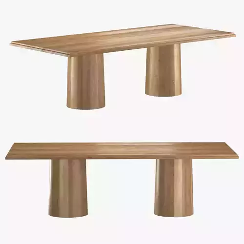 Giro dining table 3D model