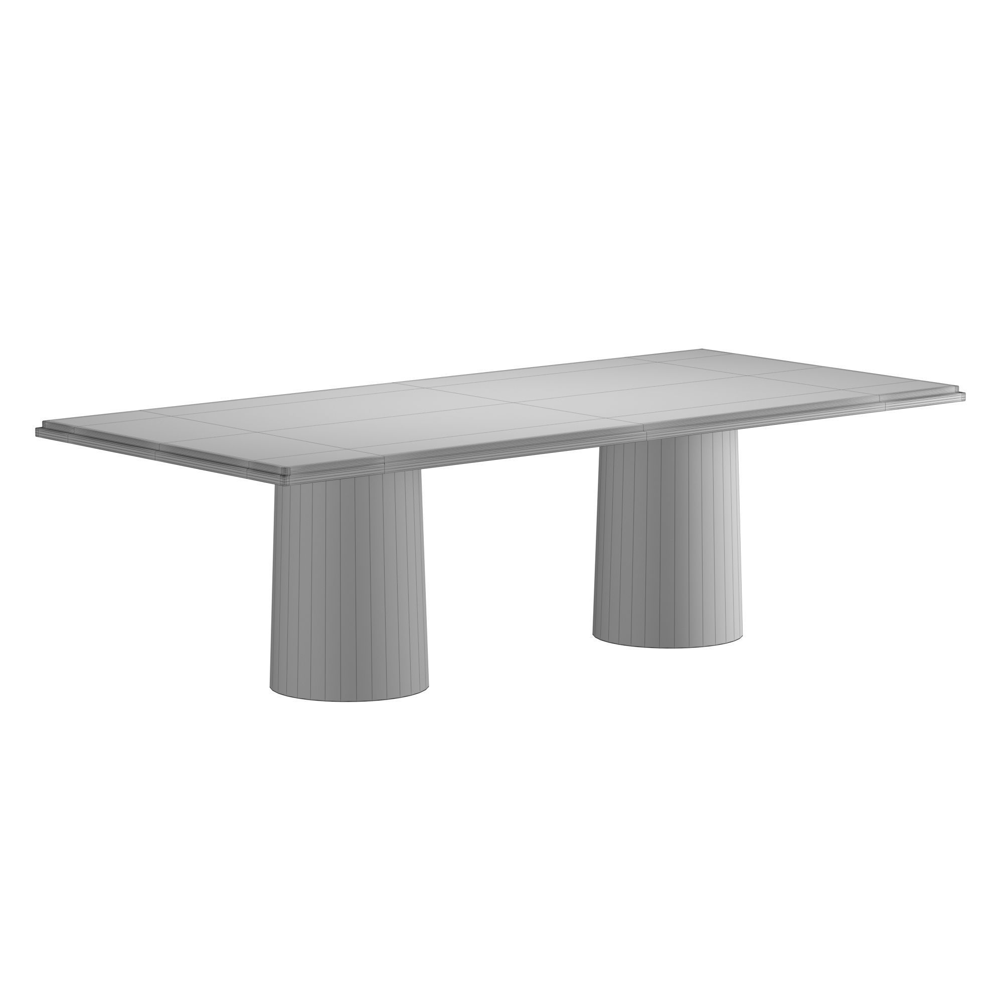Giro dining table 3D model_6