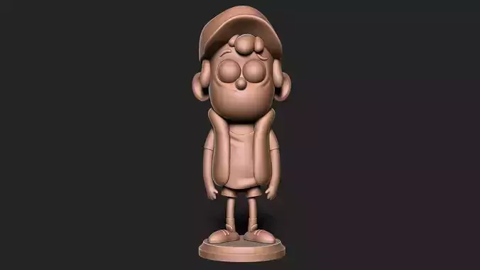 Dipper Gravity Falls with base