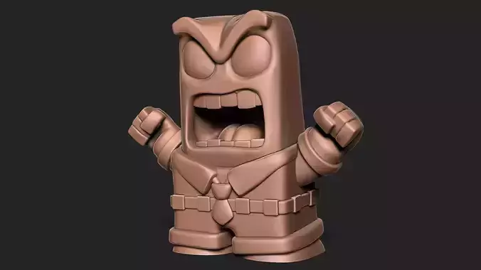 Anger sculpture