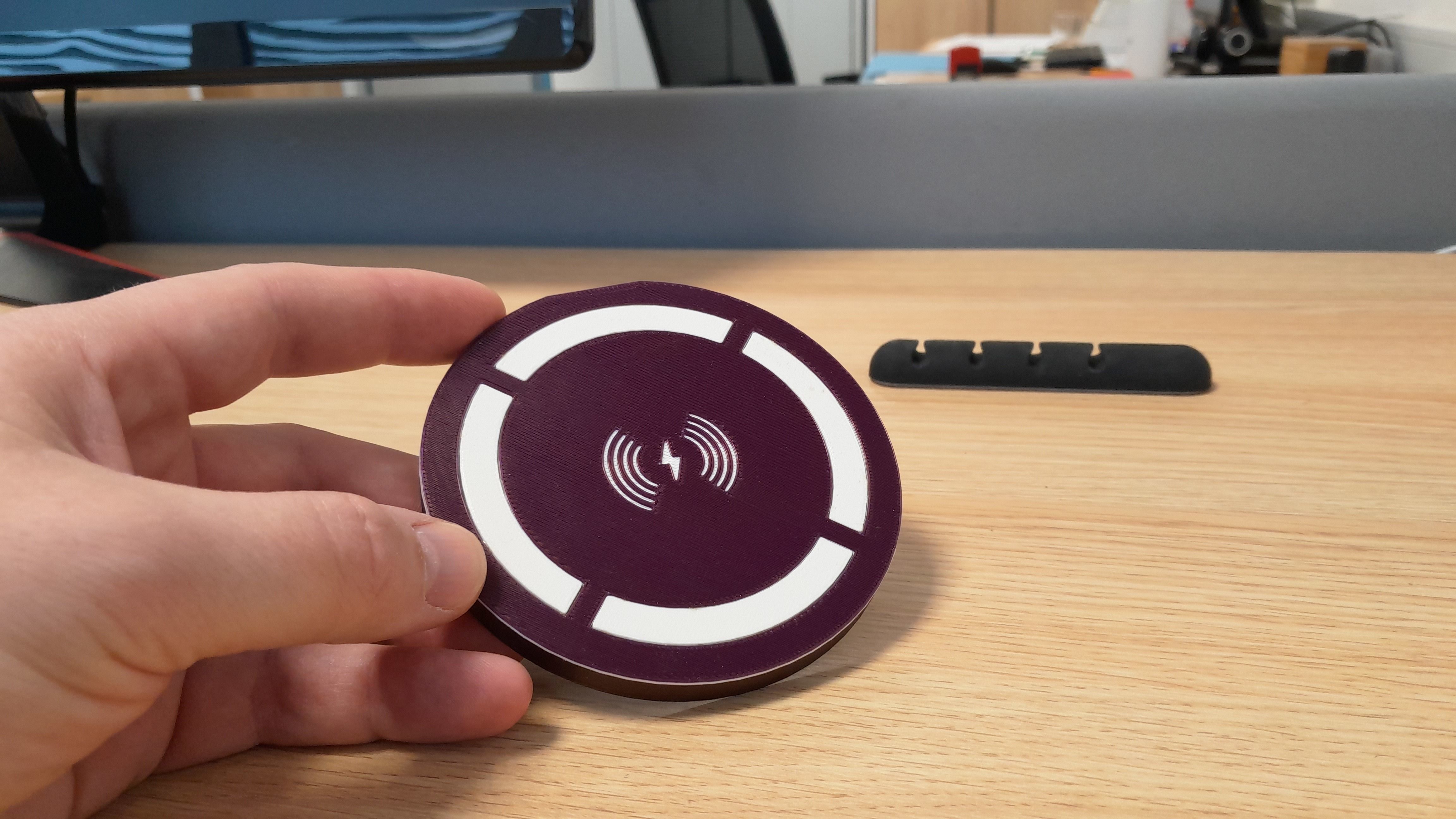 WIRELESS CHARGER for android and ios phones 3D print model_5