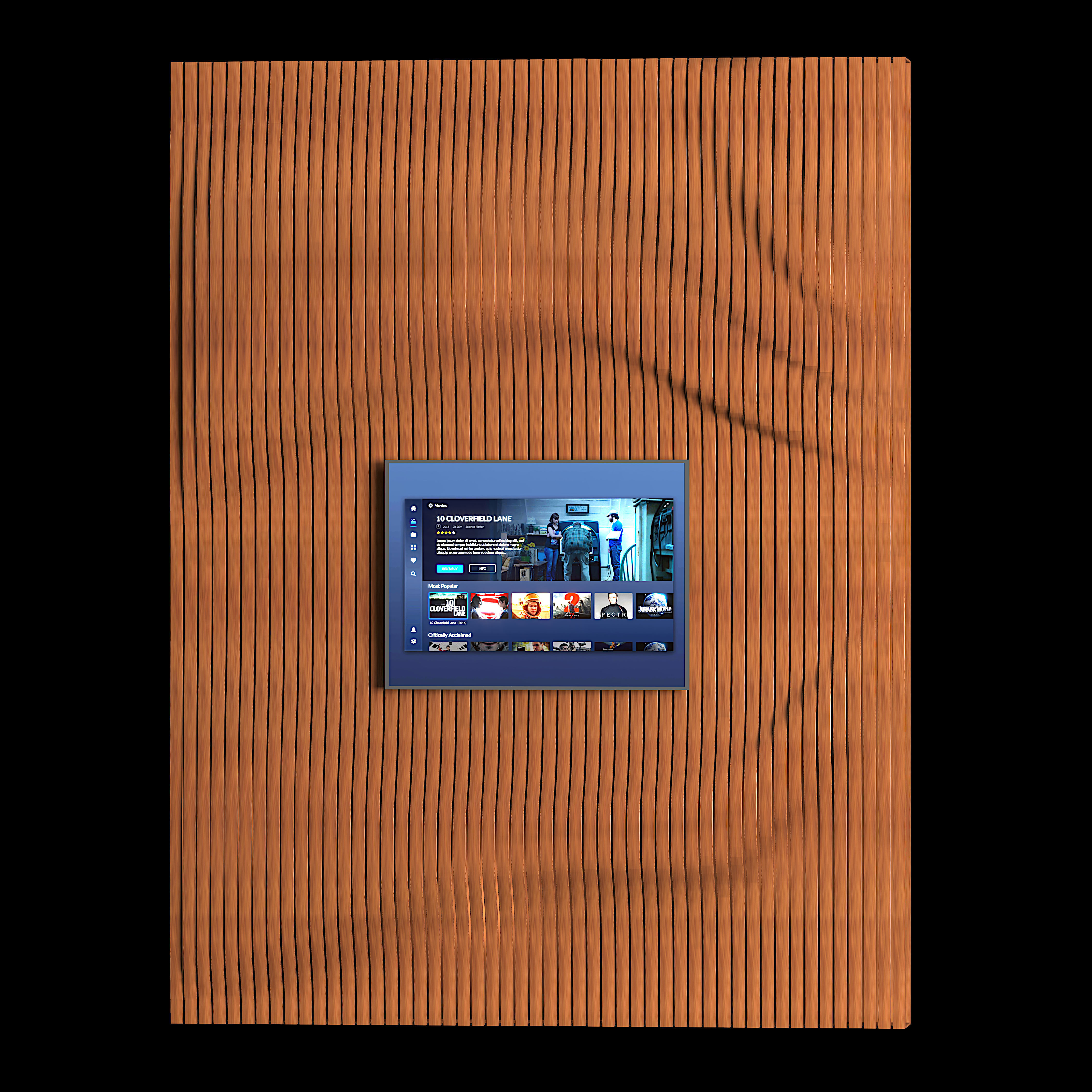 Parametric wall design Free 3D model_2