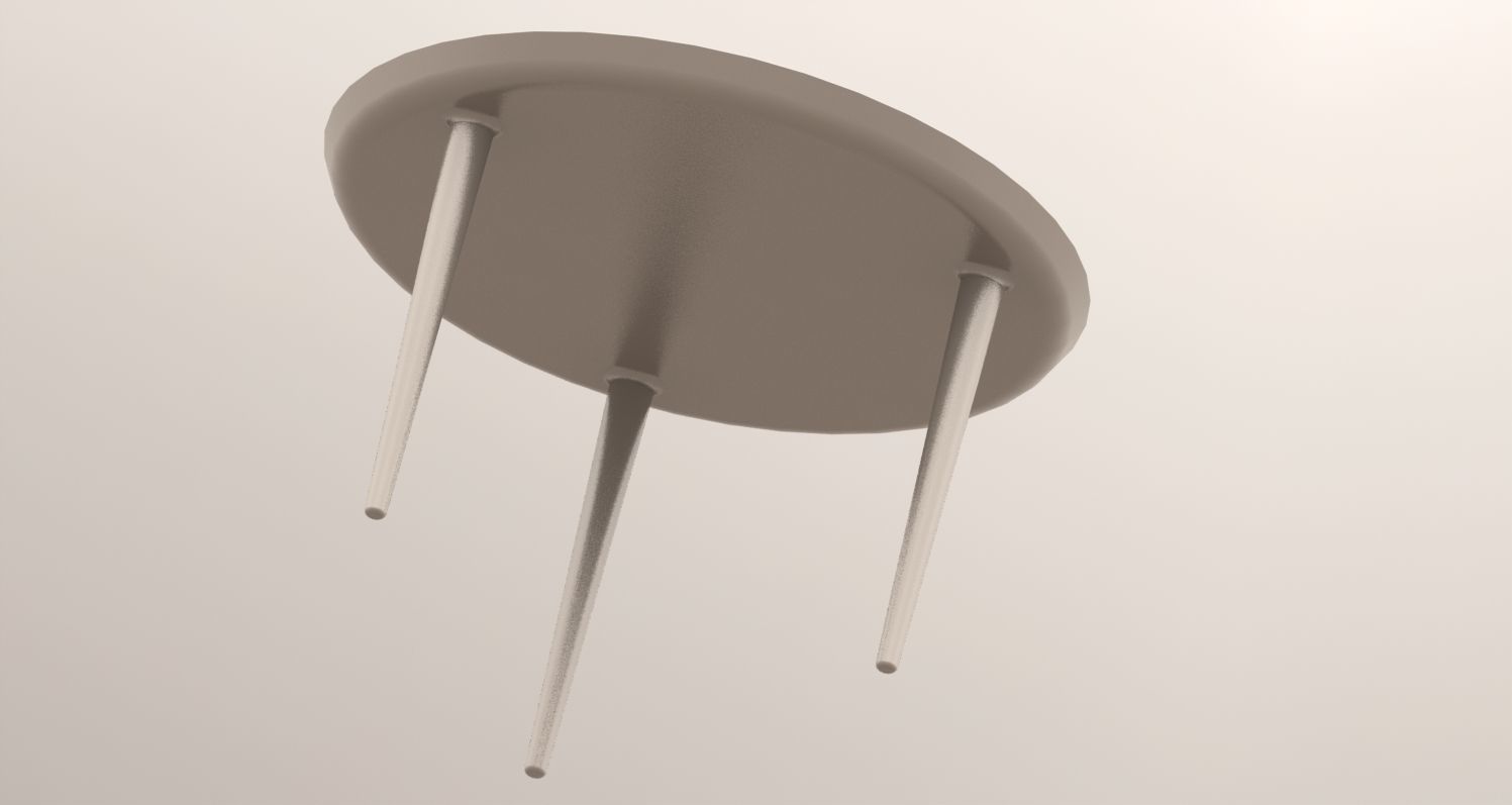 Coffee table  3D print model_8
