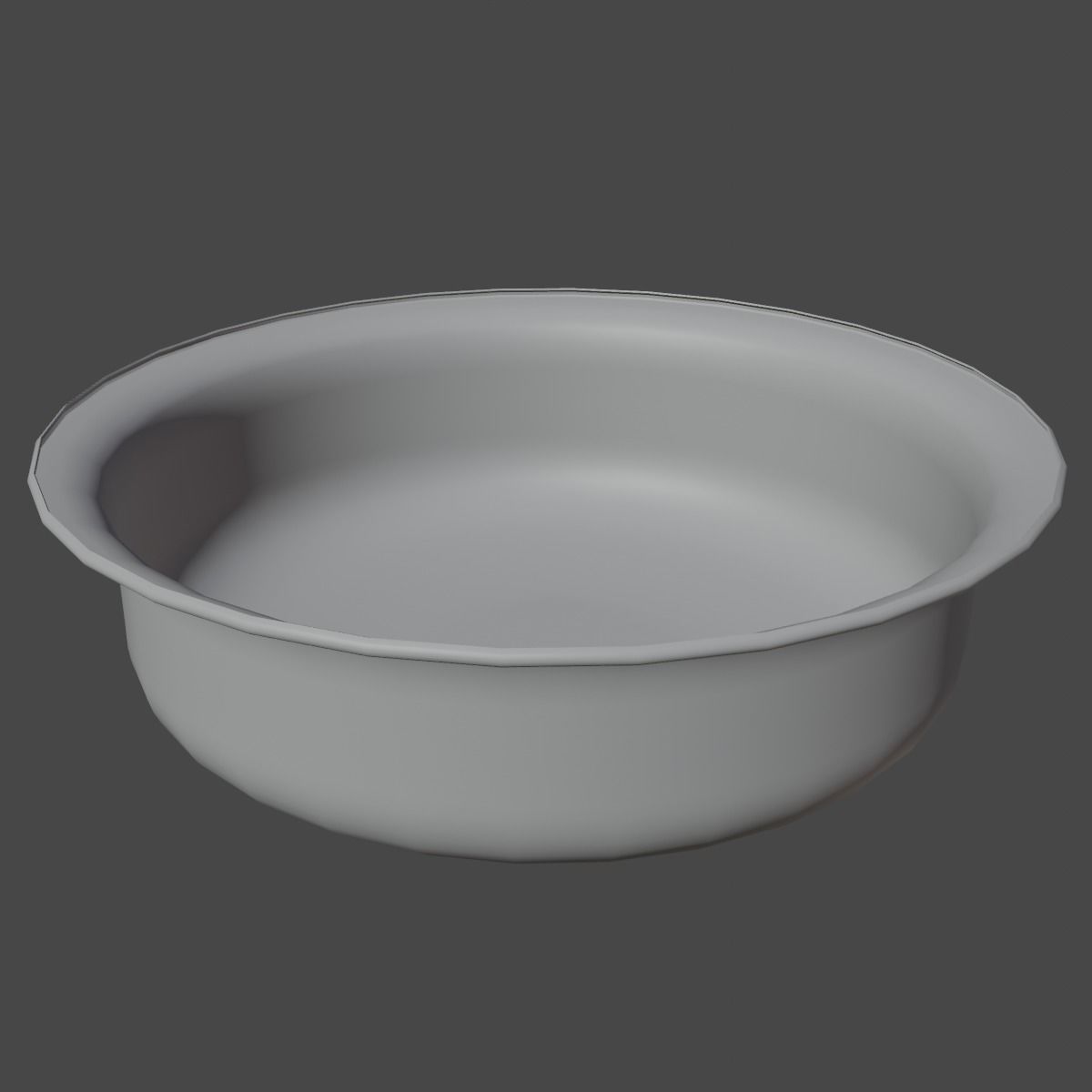 Iron Feeder For Pets 3 Type Low-poly 3D model_12